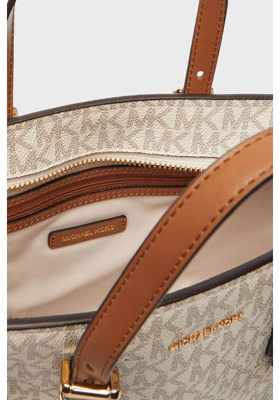 Michael Kors Logolu Çıkarılabilir Askılı Çanta 32s6gqnc0l149 Kadın Çanta 32s6gqnc0l 149 Ekru