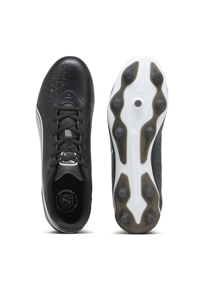 Puma KING MATCH Erkek  Siyah / Beyaz Futbol Ayakkabısı