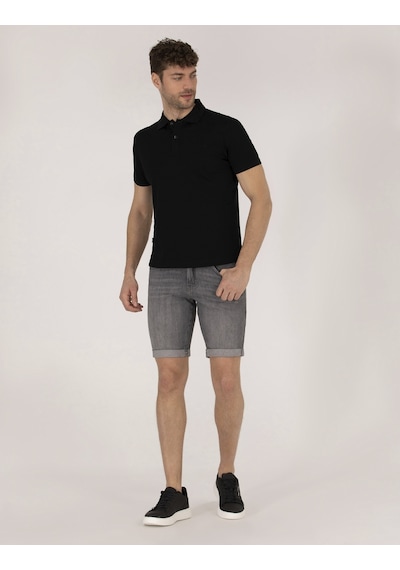 Pierre Cardin Erkek Gri Şort Jean 50267804-vr024 Gri