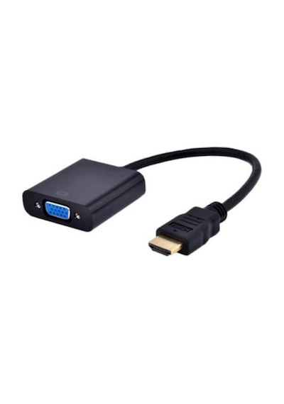 Hdmi To Vga Çevirici Dönüştürücü Adaptör Kablosu