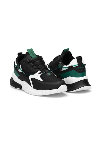 Dark Seer Ds K3.1205 Sneaker 2025 Kadın Siyah - Yeşil