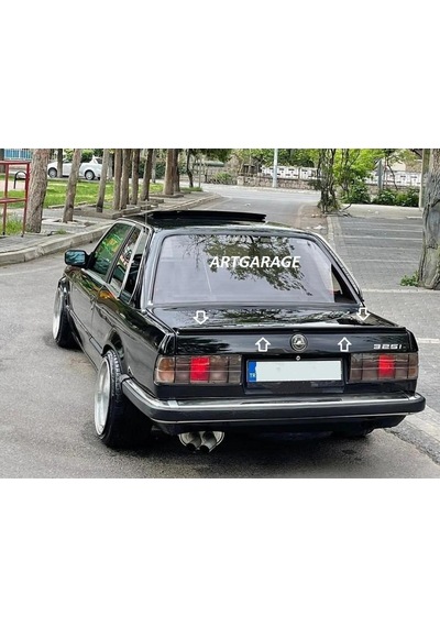 E30 M40 Uyumlu Boyasız Bagaj Spoileri-fiberglass