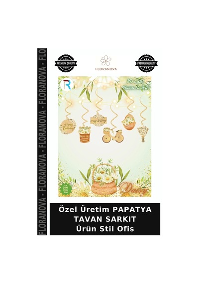 Özel Üretim Papatya Tavan Sarkıt Ürün Stil Ofis Çok Renkli