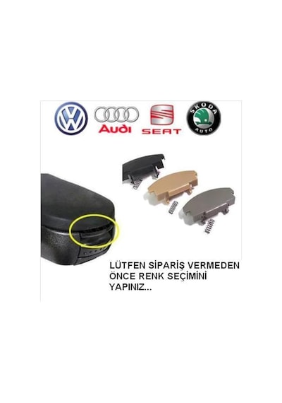 Volkswagen Polo Kol Dayama Mandalı Plastiği 2010/2018 3B0868445