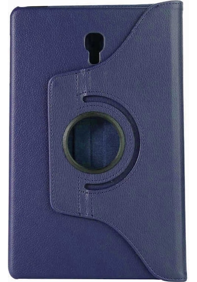 Galaxy Uyumlu  Tab A T590 Csk Dönebilen Standlı Kılıf-lacivert Arka Kapak