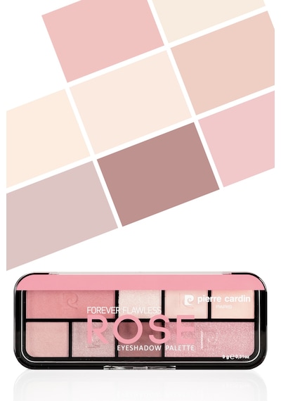 Pierre Cardin Forever Flawless Rose Eyeshadow Palette - Far Paleti 8'li 0