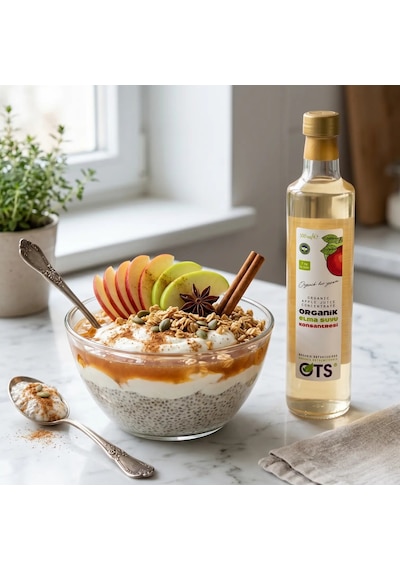 Ots Organik Elma Suyu Konsantresi 500  ML
