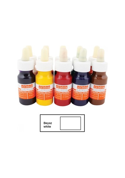 Südor Ebru Boyası 25 Ml. Beyaz