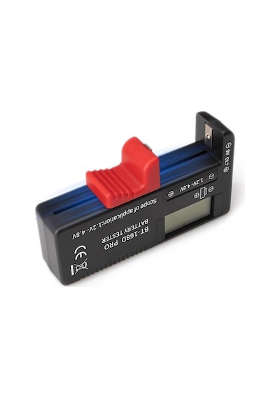Bt-168 Pro Pil Test Cihazı Aa Aaa C D 9v 18650 16340 14500 10440 1.2v 1.5v 3v 3.7v 4.8v Dijital Ölç