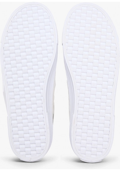 Tommy Hilfiger Th Platform Kapitone Kadın Beyaz Sneaker Fw0fw09265ybl Beyaz