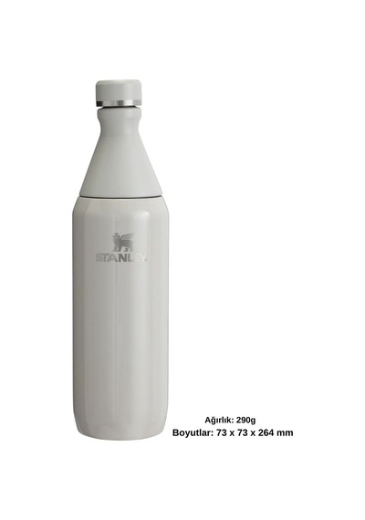 Stanley The All Day Slim Su Şişesi 0.59 L Termos Kamp Matara Gri