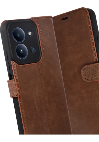 Uryport Xiaomi Redmi 15c 4g Trend S Plus Kapaklı Kılıf - Taba