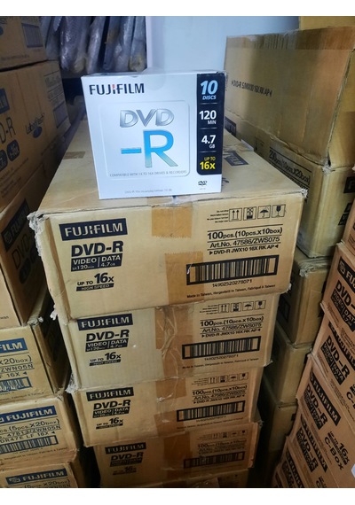 Fujifilm Dvd-r Compatıble Kutulu 10 Adet 120 Min 4.7gb 16x