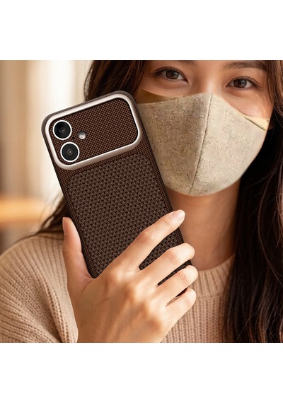 İphone 16 Uyumlu Kılıf M-safe Şarj Özellikli Zore Paris Nexel Sert Pc Kapak Gold