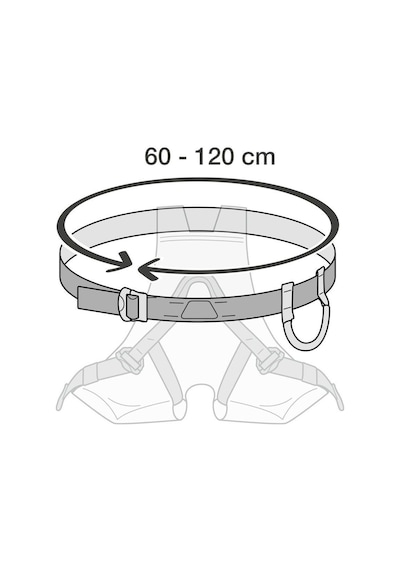 Petzl Canyon Club Emniyet Kemeri Yk_3233 Çok Renkli