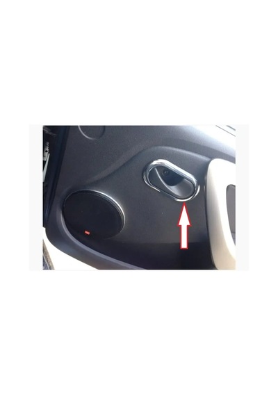 Dacia Duster 2010-2018 Krom İç Kapı Kolu Çerçevesi 4 Parça Dcdsutiçkk00000001