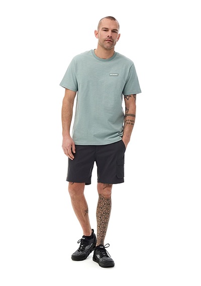 Columbia Csc Gem Label Erkek Kısa Kollu T-shirt Cs0405-461 Lacivert