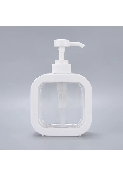 Tr 400 Ml Dikdörtgen Banyo Mutfak Sıvı Sabunluk Bulaşık Lavabo Deterjanlık,tezgah Üstü Dikdörtgen Banyo Mutfak Diğer