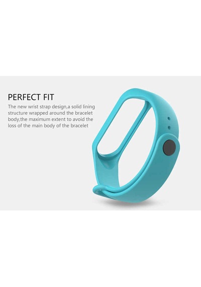Xiaomi Mi Band 3 Uyumlu Pak Kordon Pembe Açık
