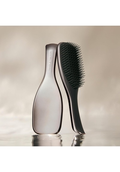 Ultimate Detangler Chrome Midnight Silver Gümüş Düz Ve Kıvırcık Saçlar İçin Saç Fırçası Tarak