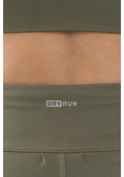 Maraton Active Slimfit Kadın Fitness Haki Tayt 22266-haki