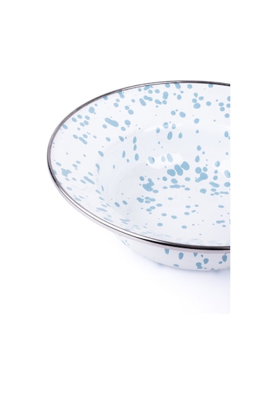 Emaylab Speckles Çukur Makarna Ve Salata Tabağı 24cm Cobalt