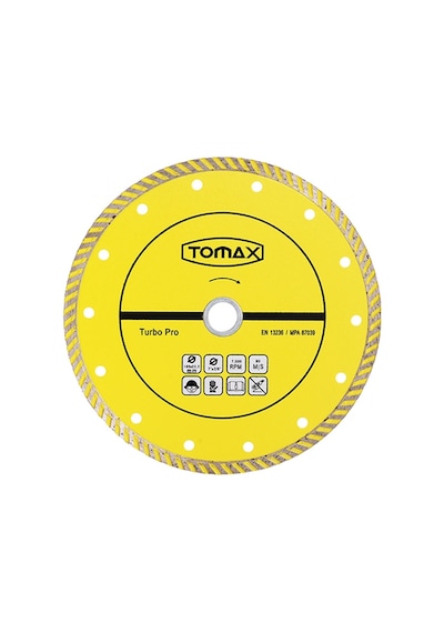 Turbo Elmas Mermer-granit Kesici 230 Mm
