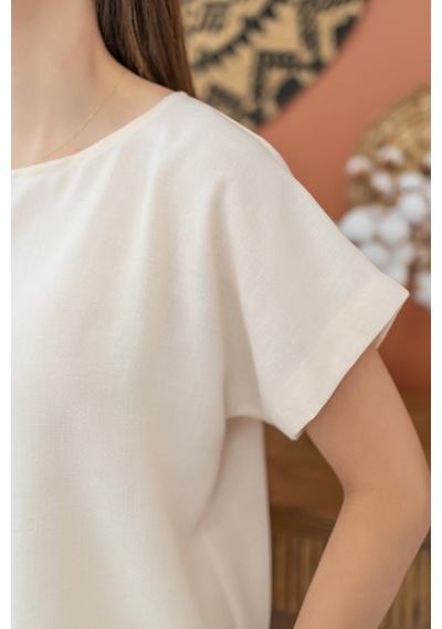 Veraura Lifestyle Bej T-shirt Ve Pantolon Takım