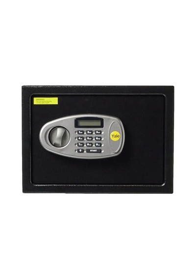 Yale Lcd Ekranlı Orta Boy Kasa Y-ms0000nfp - Standart Güvenlik -master Şifre - 2 Adet 6 Şifeli Anahtar - 25 X 35 X 25 Cm - Siyah