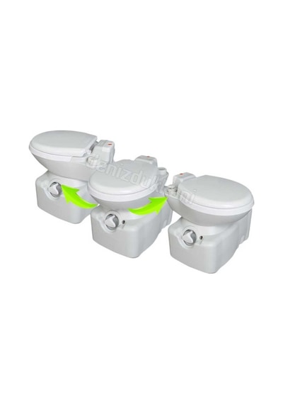 Porvaletti Tekerlekli Kasetli Karavan Tuvaleti 22 Litre. Tuvalet