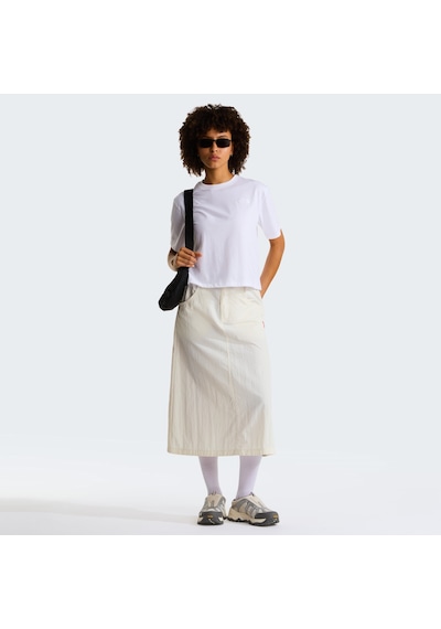 The North Face Evolution Simple Dome Crop Rlx Ss Kadın Tişört C-the0a8fdhfn4fn4 Beyaz