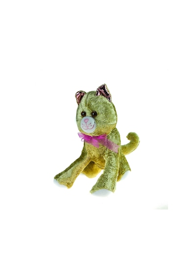 Oyuncak Pelüş Kedi Sevimli Kedi Gold 30 Cm