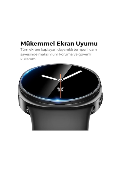 Samsung Galaxy Watch 8 / Watch 8 Classic 40mm/44mm/46mm Uyumlu Premium Yumuşak Silikon Spor Kordon + Kolay Uygulama Aparatlı 9h Tempered Glass Ekran Koruyucu Seti Çok Renkli Samsung Galaxy Watch 8 / Watch 8 Classic 40mm/44mm/46mm Uyumlu Premium Yumuşak Silikon Spor Kordon + Kolay Uygulama Aparatlı 9h Tempered Glass Ekran Koruyucu Seti Çok Renkli