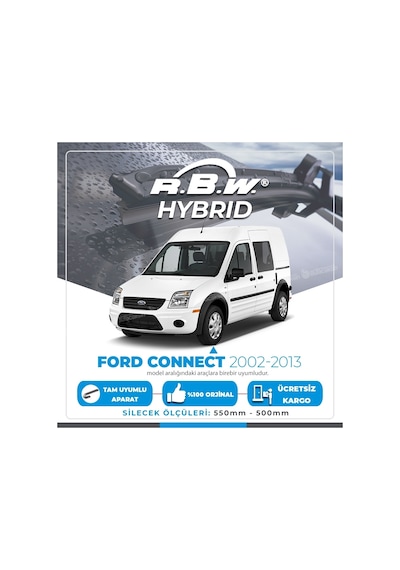 RBW Hybrid Ford Connect 2002 - 2013 Ön Silecek Takımı
