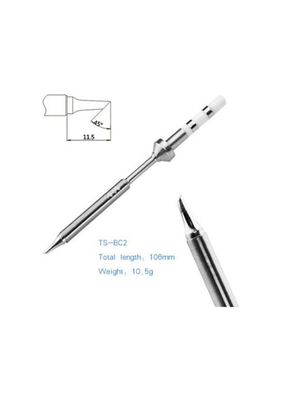 Miniware Ts100/ts-101 Havya Uyumlu Ts-bc2 Tip Akıllı Lehimle Havya Ucu