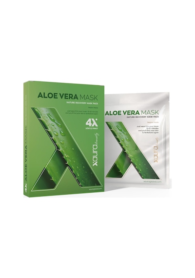 Xaura Global Aloe Vera Mask 4'lü Paket