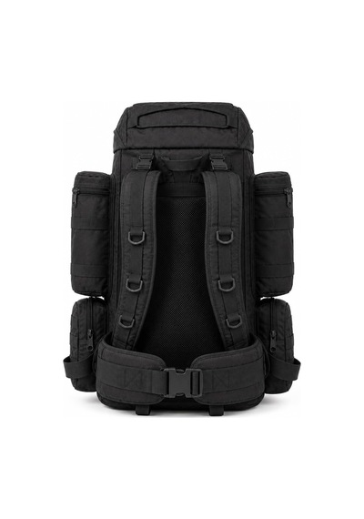 Xmlbayiciniz 110l Taktik Sırt Çantası, Cordura 1000d, Molle Sistemli Outdoor Kamp Ve Dağcı Çantası Tanto Bushcraft Siyah Genel