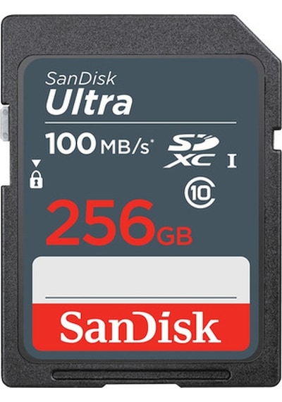 Sandisk Ultra 256gb Sdxc Memory Card 100mb/s