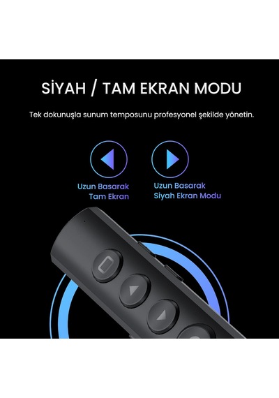 Lp003 Kırmızı Lazer Presenter Kablosuz Sunum Kumandası