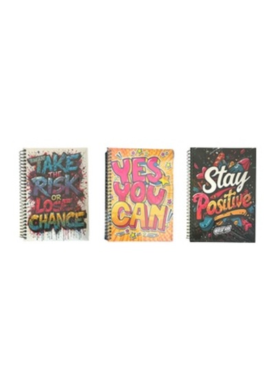 Deffter 17x24 Desenli Sert Kapak Sp.100ypr. Çizgisiz Desenli Defter 48 Çeşitli Renk Ve Desen