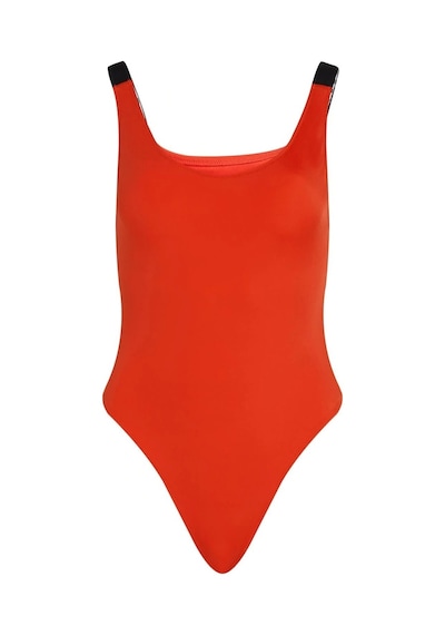 Calvin Klein Scoop Back One Pıece Kırmızı