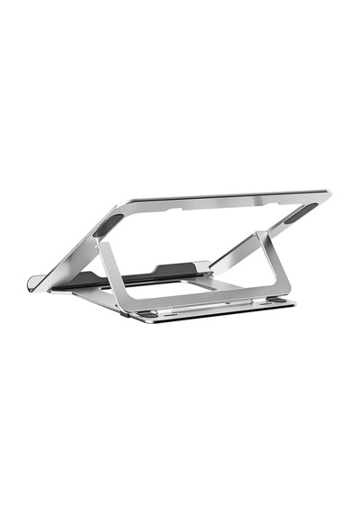 4 Adet S-link Sl-al11 Gümüş 6 Açılı Katlanabilir Alüminyum Laptop Stand