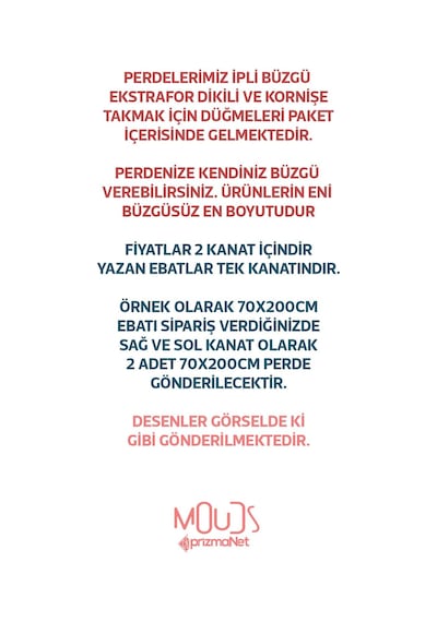 Fenomen Desenli Fon Perde Genç Odası Oturma Odası Süet Baskılı Ekstrafor Büzgü 2 Kanat Prd-2017 Çok Renkli