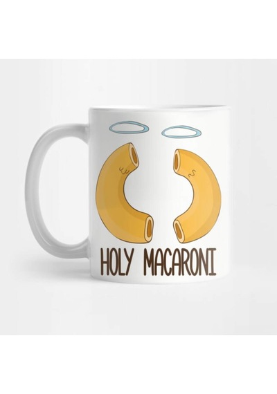 Holy Macaroni - Makarna Sevgisi Kupa Bardak Çok Renkli
