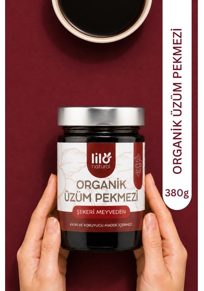 Organik Üzüm Pekmezi 380 G - Katkısız Ve İlave Şekersiz - 874979022 Diğer