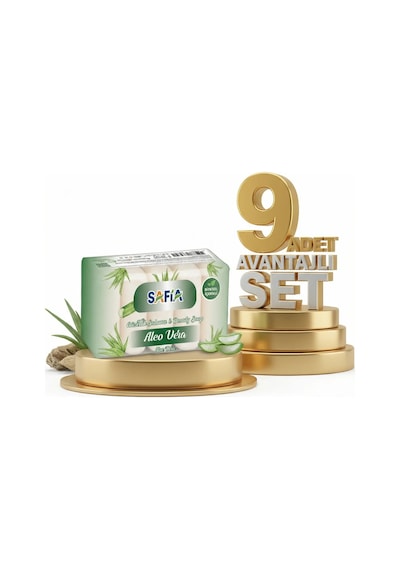 Safia Aloe Vera Güzellik Sabunu 9x275 Gr