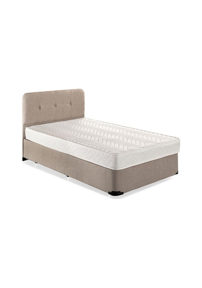 Nironyatak Luna Baza Başlık Yatak Takımı - 120X200 Cm Tek Kişilik Ortopedik