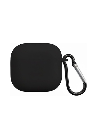 Caseonn Apple Airpods Uyumlu 5 Kılıf Askı Aparatlı Lansman Siyah