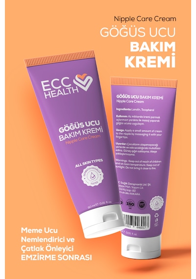 Göğüs Ucu Çatlak Kremi 40 Ml Emzirme Sonrası Meme Ucu Nemlendirici Krem