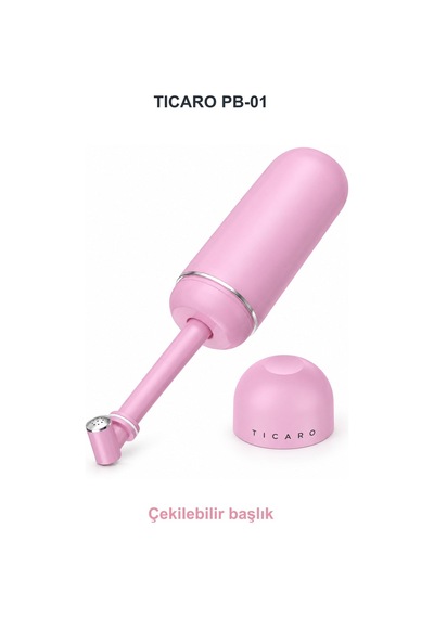 Tıcaro Pb-01 Portatif Taharet Şişesi, Manuel, 380 Ml, Pembe